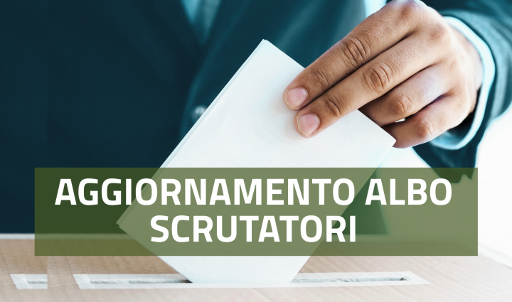 Aggiornamento annuale albo scrutatori di seggio